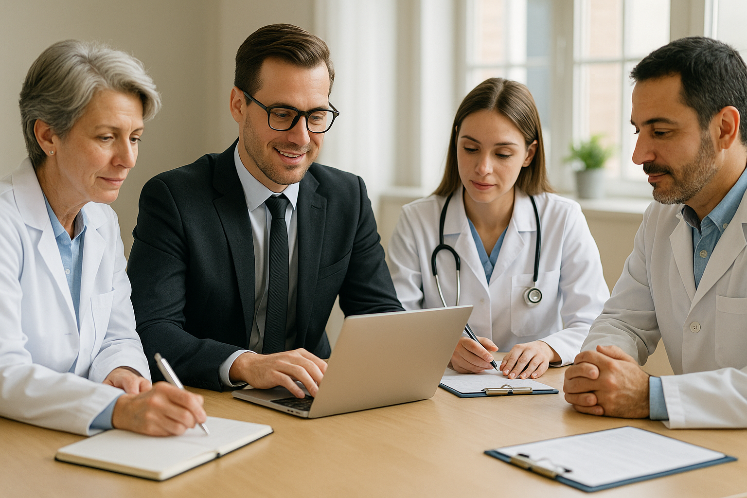 AMG specialists supporting a dermatology practice